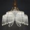 Vintage Cascade Murano Glass Crystal Prism Chandelier from Venini, Italy, 1970s 2