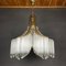 Vintage Cascade Murano Glass Crystal Prism Chandelier from Venini, Italy, 1970s 10