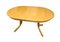 Danish Oval Oak Dining Table with Butterfly Top, 1960s, Image 2