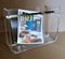 Italian Space Age Style Clear Acrylic Glass Magazine Rack, 1970s, Image 13