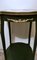 French Louis XV Style Side Table in Ebonized Wood and Marble, 1880s 12