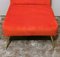 Italienischer Zanuso Marco Stil Sessel aus Rotem Samt, 1960er 14