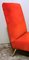 Italienischer Zanuso Marco Stil Sessel aus Rotem Samt, 1960er 8