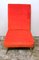 Italienischer Zanuso Marco Stil Sessel aus Rotem Samt, 1960er 5