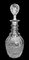 Englische George IV Karaffe oder Flasche aus geschliffenem Kristallglas, 1820er 3