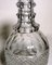 Englische George IV Karaffe oder Flasche aus geschliffenem Kristallglas, 1820er 6