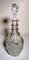 Englische George IV Karaffe oder Flasche aus geschliffenem Kristallglas, 1820er 2