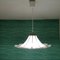 Large Modernist White Acrylic Hanging Light Lamp, 1970s 8