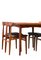 Danish Teak Chairs with Leather Seats, 1960s, Set of 6 16