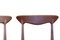 Danish Teak Chairs with Leather Seats, 1960s, Set of 6, Image 14