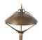 Art Deco Amsterdamse School Tischlampe aus patiniertem Messing, 1930er 7