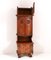 Neugotischer Schrank aus Eschenholz mit integrierter Uhr, 1950er 4