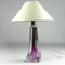 Belgian Glass Table Lamp from Val St. Lambert, 1960s 4