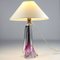 Belgian Glass Table Lamp from Val St. Lambert, 1960s 7