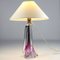 Belgian Glass Table Lamp from Val St. Lambert, 1960s, Image 7