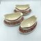 Scodella Burgenland vintage rossa di Villeroy & Boch, Germania, anni '90, set di 3, Immagine 2