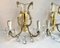 Paited Crystal Wall Lights in the style of Maria Theresa from Massive Lighting, Belgium, 1980s, Set of 2, Image 4