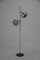 Lámpara de pie con pantallas flexibles, Europa, años 60, Imagen 2