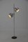 Stehlampe mit flexiblen Lampenschirmen, Europa, 1960er 3