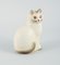 Gatto in ceramica smaltata di Lisa Larson per K-Studio/Gustavsberg, inizio XX secolo, Immagine 2