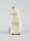 Glazed Ceramic Cat by Lisa Larson for K-Studio/Gustavsberg, 1900s, Image 4