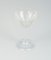 Art Deco Clear Glass Crystal Glasses, France, Set of 10, Image 3