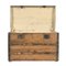 Baúl de transporte de madera, década de 1800, Imagen 4