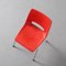 Red Plastic Chair by Philippus Potter for Ahrend De Cirkel, 1970s, Image 7