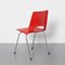 Red Plastic Chair by Philippus Potter for Ahrend De Cirkel, 1970s 2