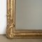 Large 19th Century Louis Philippe Gold Gilt Mirror with Crest 3