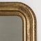 Large 19th Century Louis Philippe Gold Gilt Mirror with Crest 5