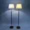 Vintage Teak and Brass FloorLamps by E.A.E -Sweden, 1960s, Set of 2 7