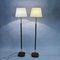 Vintage Teak and Brass FloorLamps by E.A.E -Sweden, 1960s, Set of 2 8