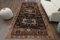 Vintage Turkish Brown Oushak Handmade Wool Rug, 1960s, Image 1