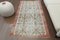 Tappeto Oushak vintage in lana beige, Turchia, anni '30, Immagine 1