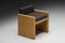 Dark Grey Upholstery Cubic Lounge Chair, Europe, 1980s, Image 11