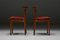 Red Velvet Dining Chair attributed to Helge Sibast and Borge Rammeskov for Sibast, Denmark, 1960s, Image 8