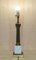 Grandes Lampes de Bureau Piliers Corinthiens Vintage en Marbre et Laiton, Set de 2 20
