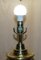 Grandes Lampes de Bureau Lighthouse Vintage en Verre, Set de 2 5