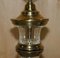 Large Vintage Glass Lighthouse Table Lamps, Set of 2 13