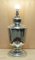 Grandes Lampes de Bureau Vintage en Verre Miroir, Set de 2 3