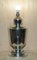 Grandes Lampes de Bureau Vintage en Verre Miroir, Set de 2 9