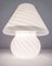 Glass Mushroom Table Lamps attributed to Peill & Putzler, Germany, 1970s 10