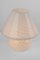 Lampes de Bureau Champignon en Verre attribuées à Peill & Putzler, Allemagne, 1970 6