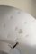 Lampada da soffitto vintage di Murano bianca con bolle, anni '70, Immagine 3