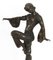 Bailarina Art Déco vintage de bronce después de Chiparus, mediados del siglo XX, Imagen 4