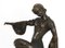 Bailarina Art Déco vintage de bronce después de Chiparus, mediados del siglo XX, Imagen 5