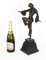 Vintage Art Deco Bronze Dancing Girl After Chiparus, Mid 20th Century 14