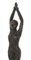 Vintage Dancer Sculpture in Bronze After Chiparus, 1980s 8