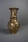 Chinese Brass Vase with Dragons, 1920s, Image 1